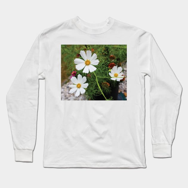 Dainty Garden Flowers Long Sleeve T-Shirt by Rosey Elisabeth